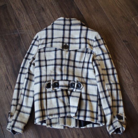 Ladies Wool Blend Kismet Plaid Jacket - Picture 4 of 4